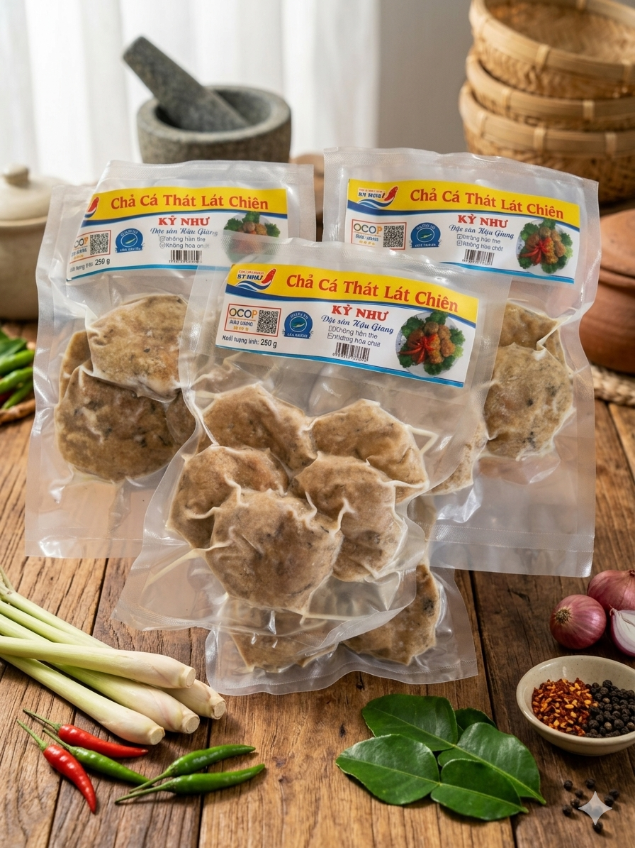 Chả cá thát lát chiên Kỳ Như 250g
