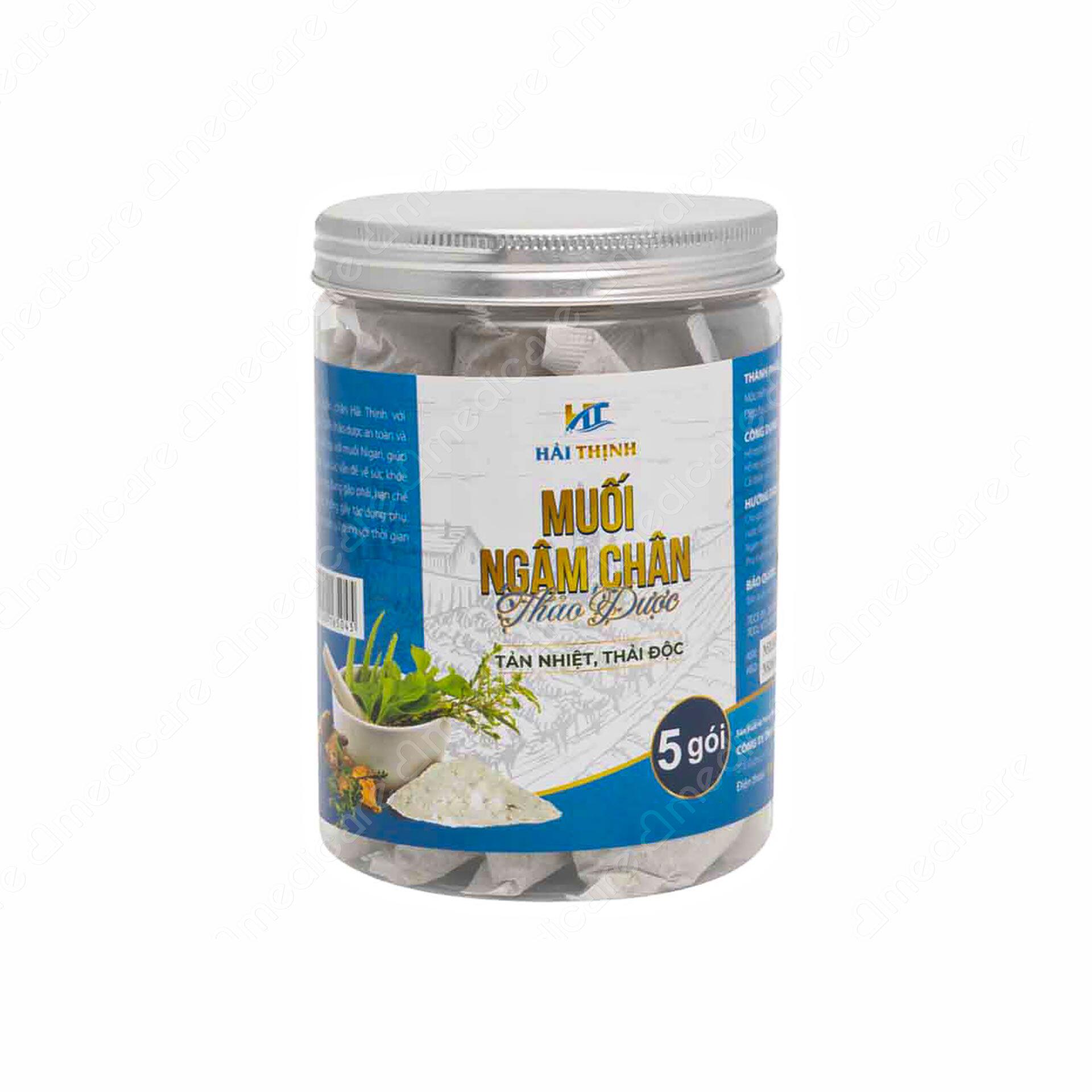 Muối ngâm chân tản nhiệt thải độc Hải Thịnh