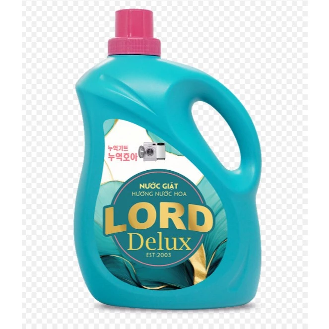 Nước giặt chai Lord Delux 3,2kg