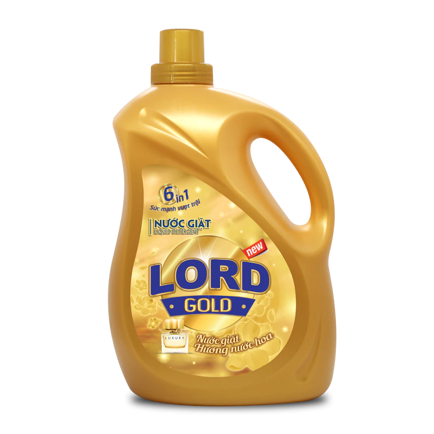 Nước giặt chai Lord Gold 3.5kg