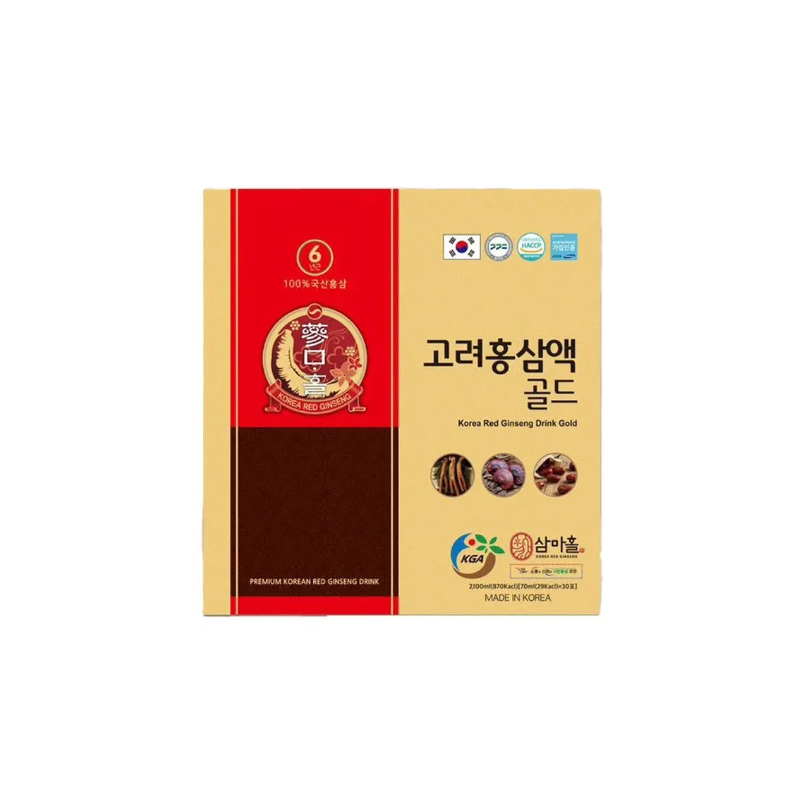 Nước Hồng Sâm Linh Chi Táo Đỏ KGA