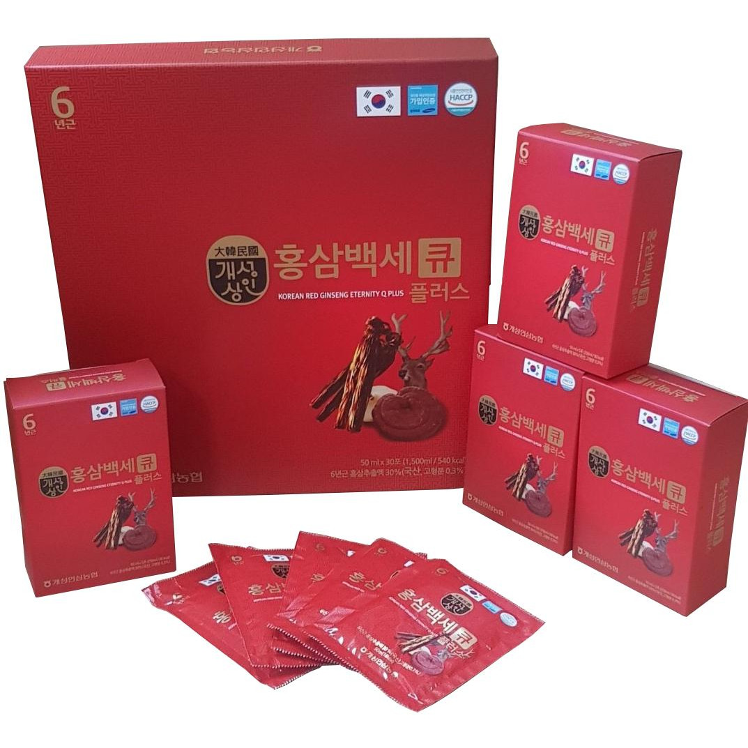 Nước Hồng Sâm Qplus hàn quốc 50ml x 30