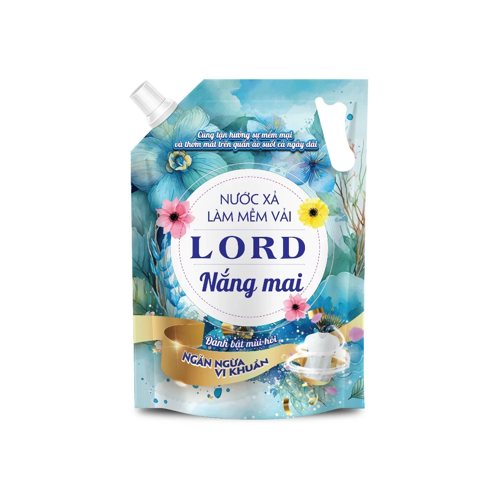 Nước xả làm mềm vải túi Lord Nắng Mai 3kg