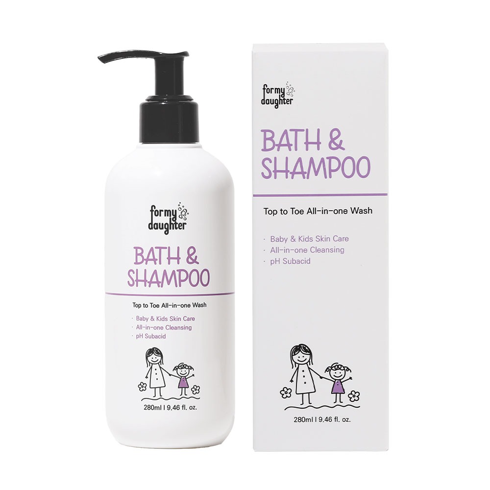 Sữa tắm và gội toàn thân For my daughter 280ml