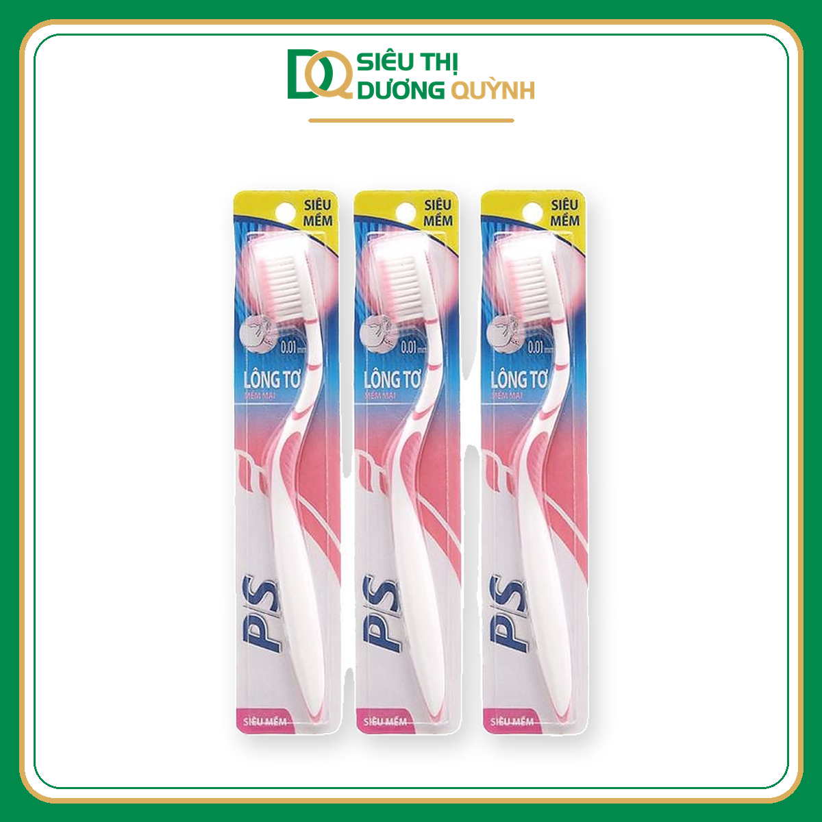Bàn chải đánh răng P/S lông tơ mềm mại