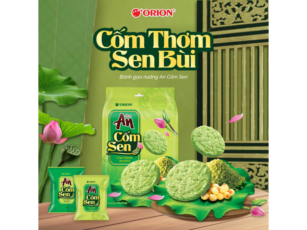 Bánh An cốm sen tại Siêu Thị Dương Quỳnh