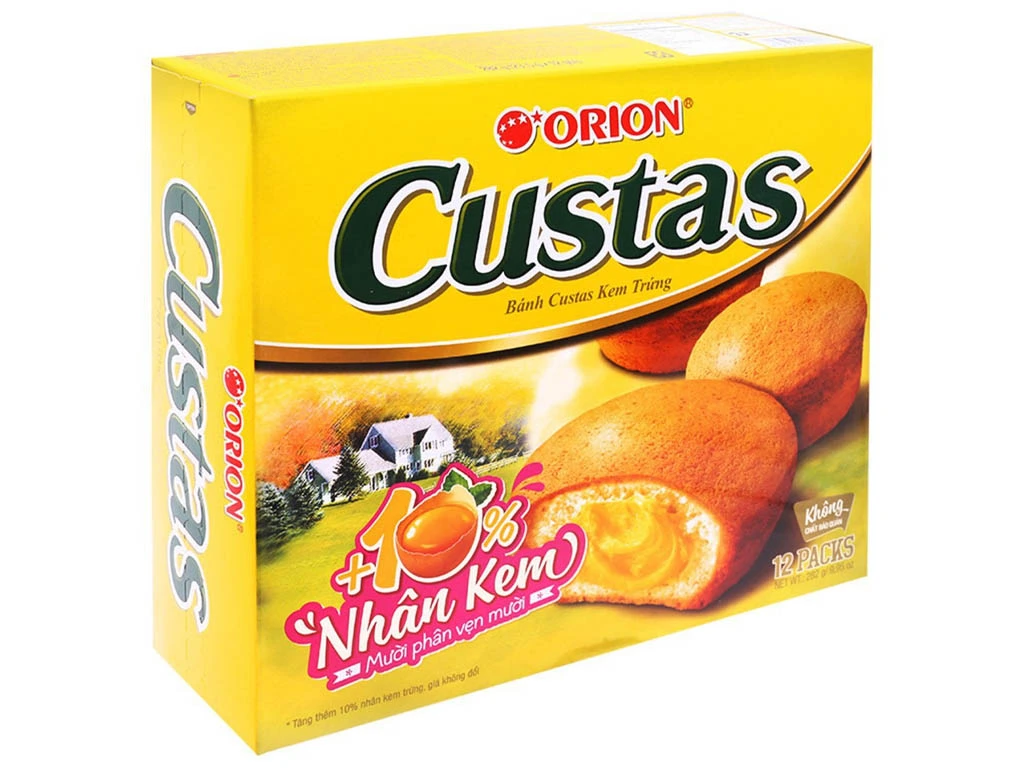 Bánh Custas 12 gói tại Siêu Thị Dương Quỳnh