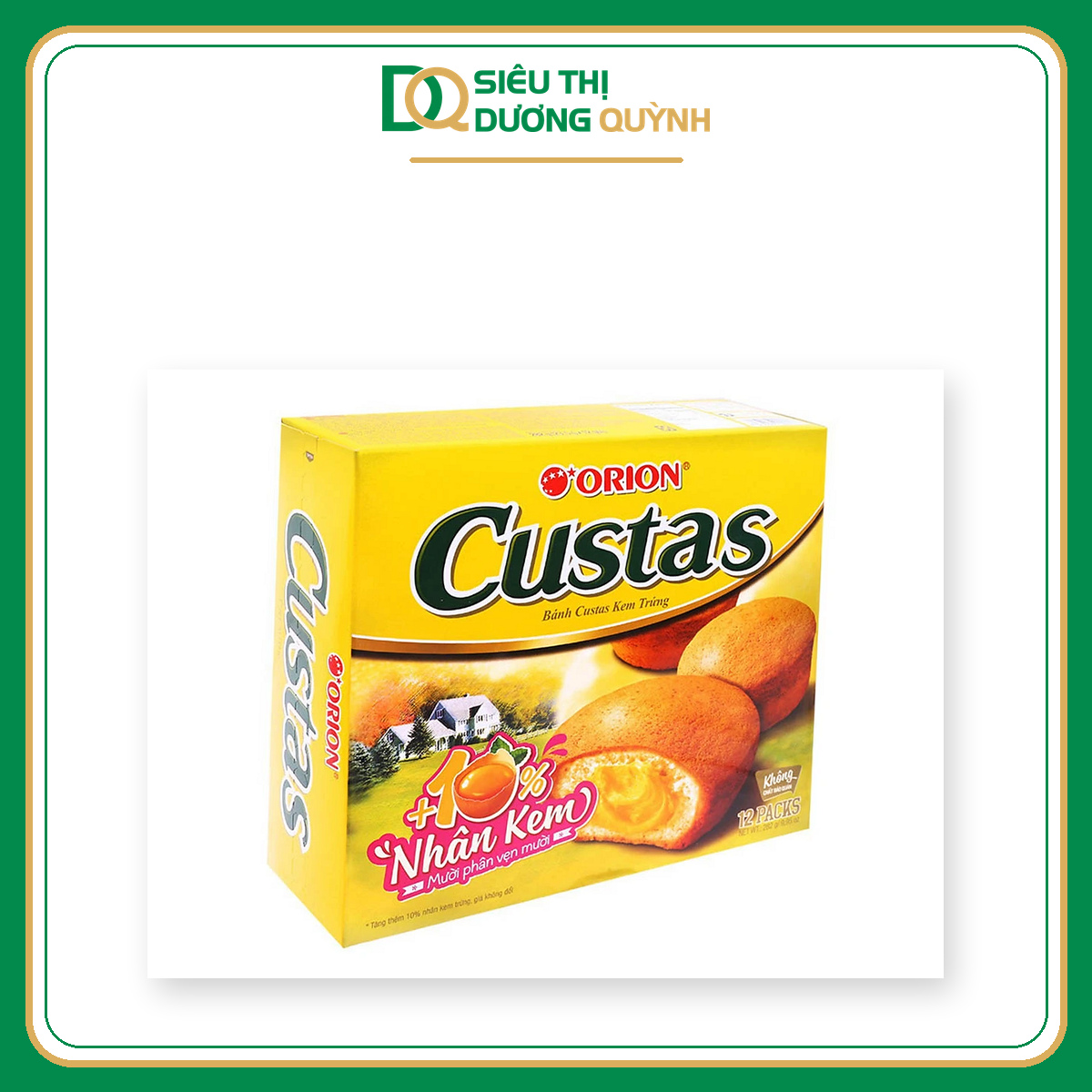 Bánh Custas 12 gói