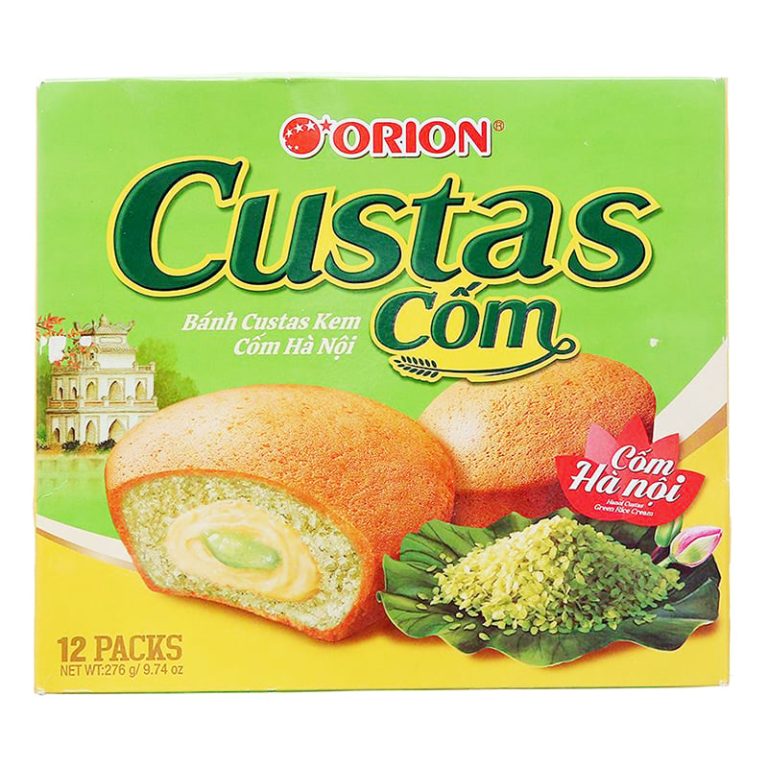 Bánh Custas cốm 12 gói tại Siêu Thị Dương Quỳnh
