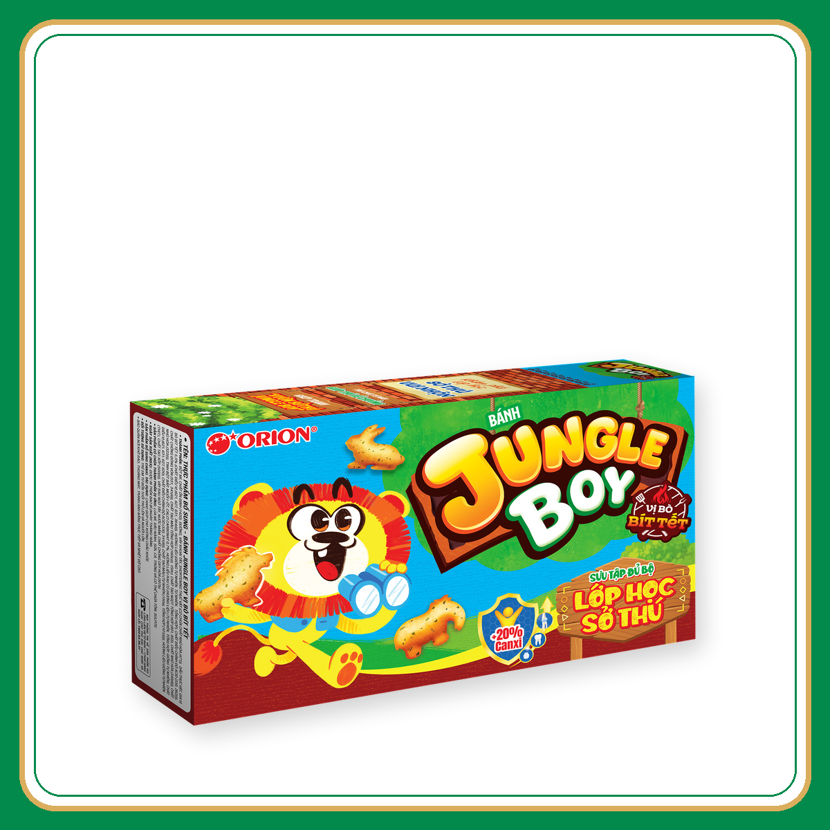 Bánh jungle boy bò bít tết