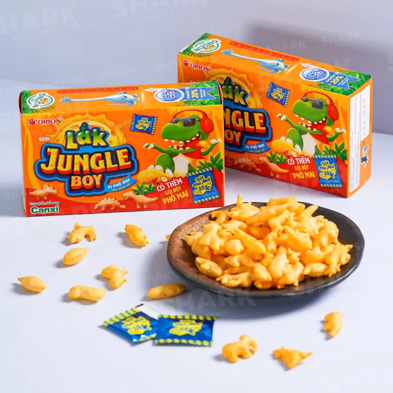 Bánh Jungle Boy lắc phô mai 1