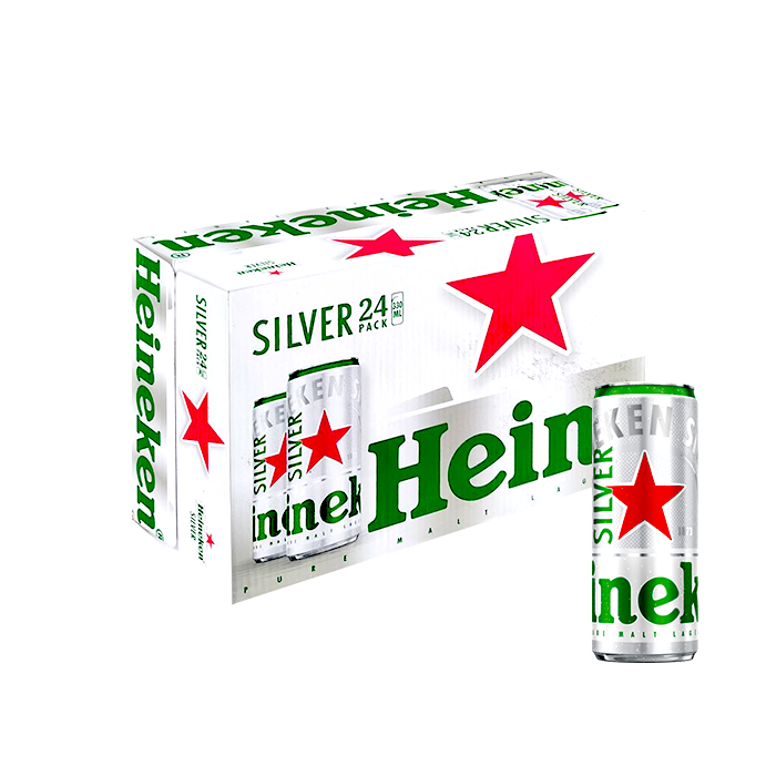Bia Heineken Silver 250ml thùng 24 lon 1