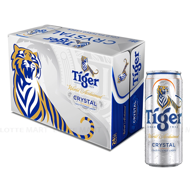 Thùng 24 lon bia Tiger Bạc 250ml 1