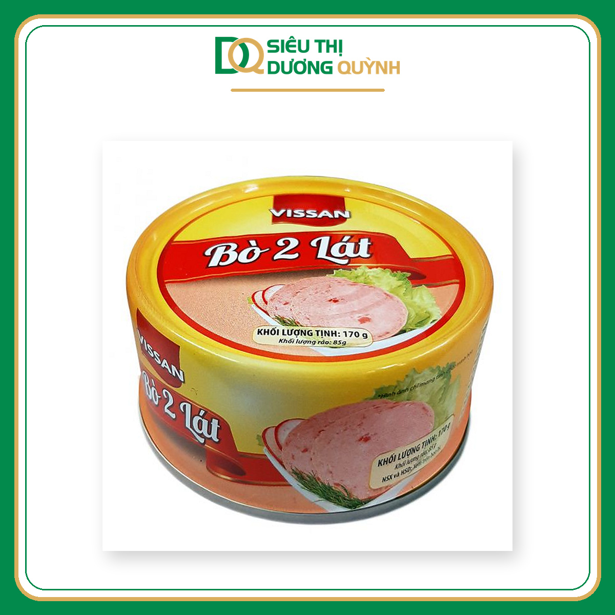 Bò 2 lát Vissan 150g