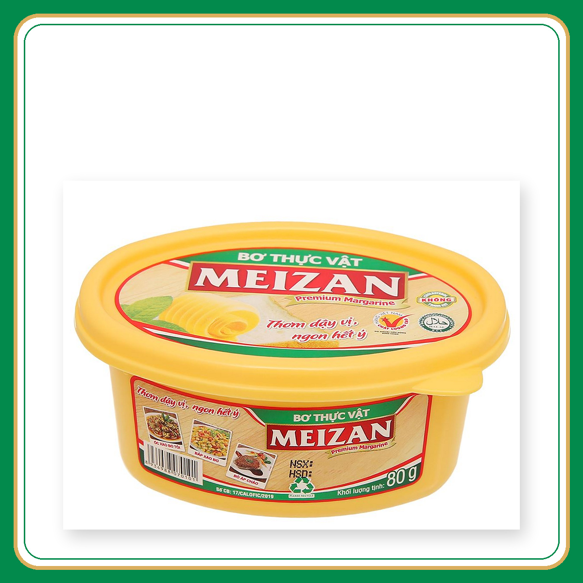 Bơ thực vật Meizan 80g