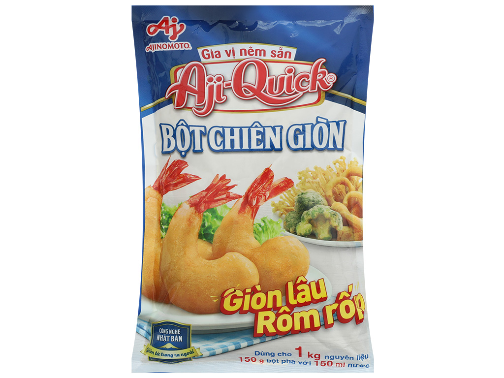 Bột chiên giòn Aji-Quick Ajinomoto 150g 1