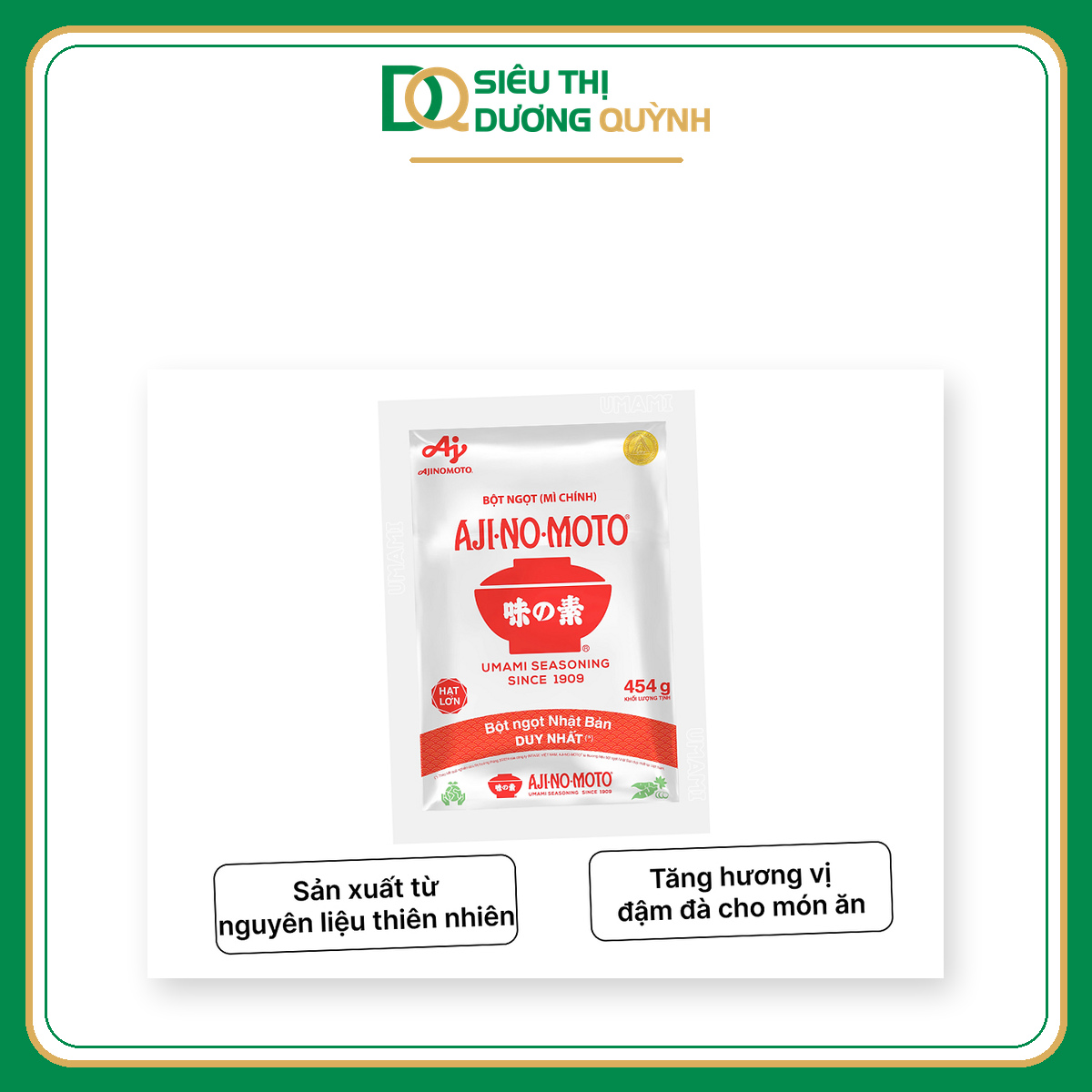 Bột ngọt Ajinomoto 454g