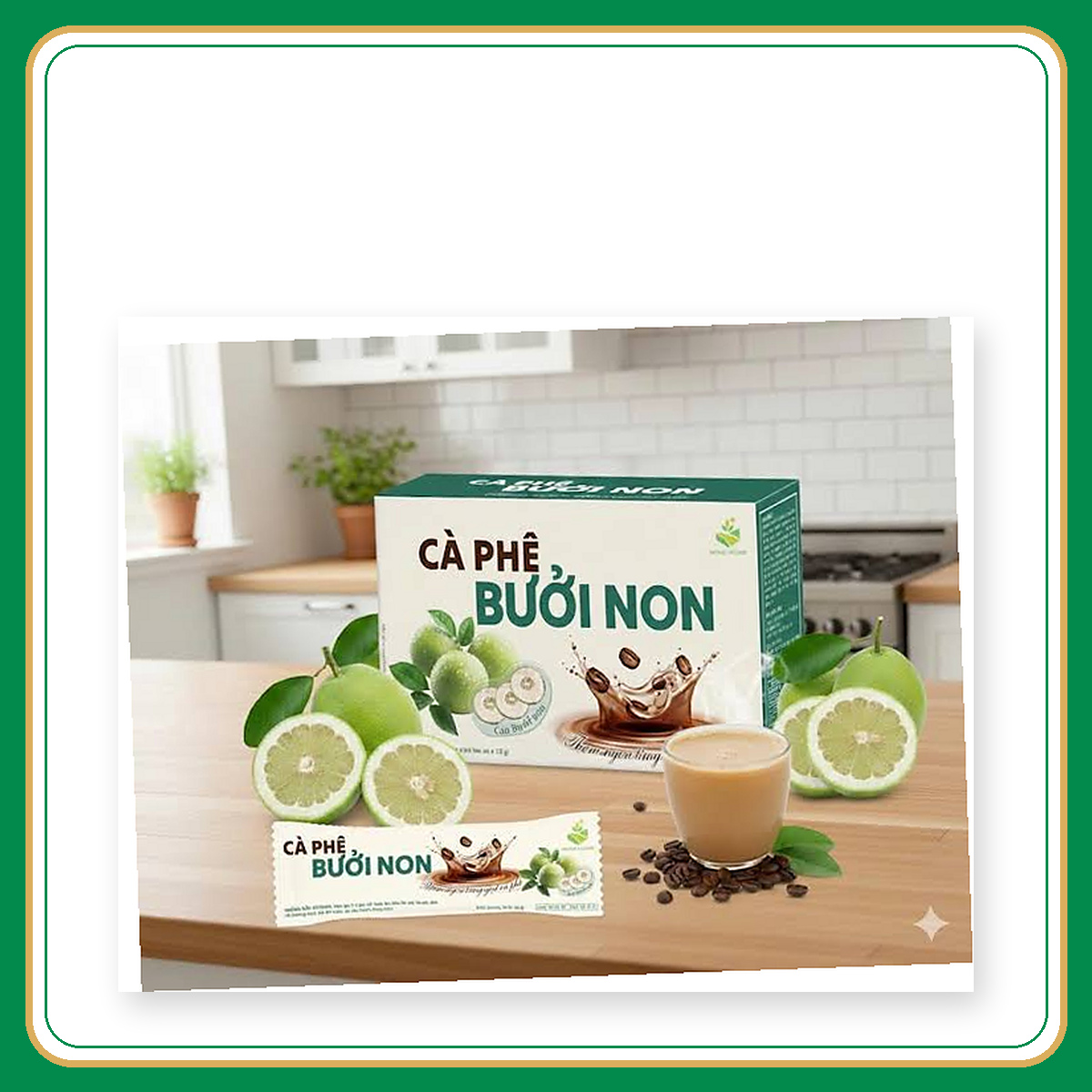 Cà phê bưởi non hòa tan