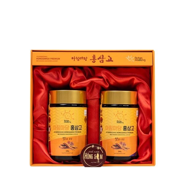 Cao hồng sâm linh chi Achimmadang 240g x 2 hũ