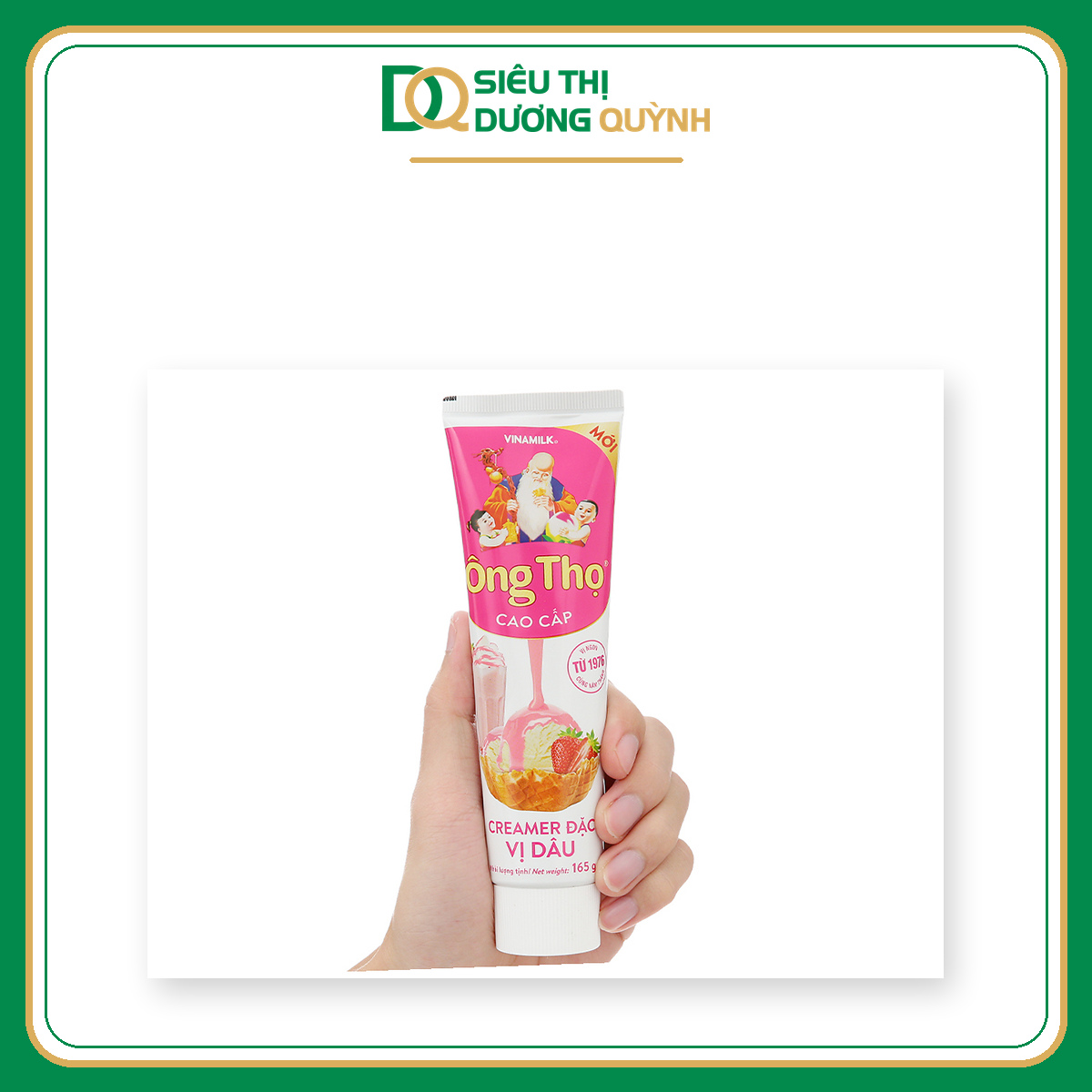 Creamer đặc Ông Thọ vị dâu tuýp 165g