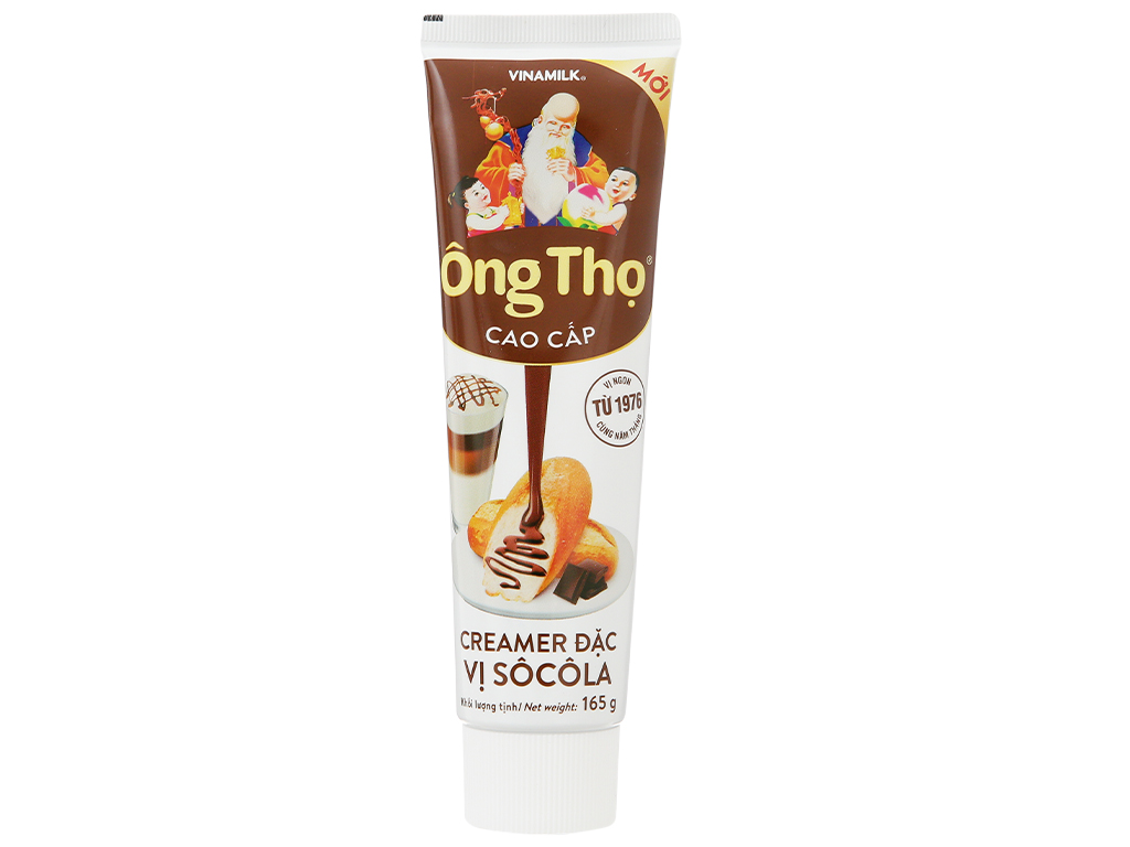Creamer đặc Ông Thọ vị sôcôla tuýp 165g 1