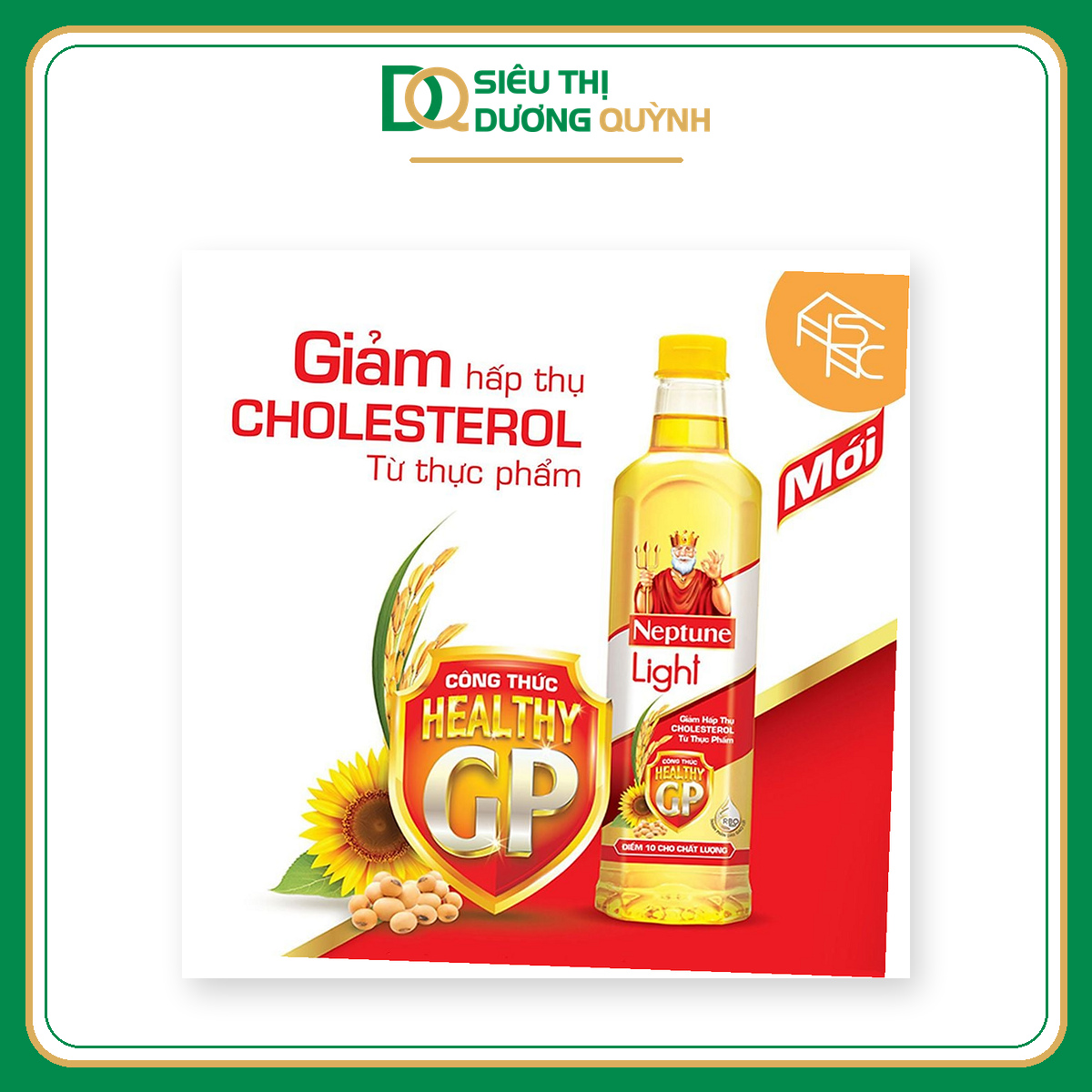 Dầu ăn Neptune Light 1 lít