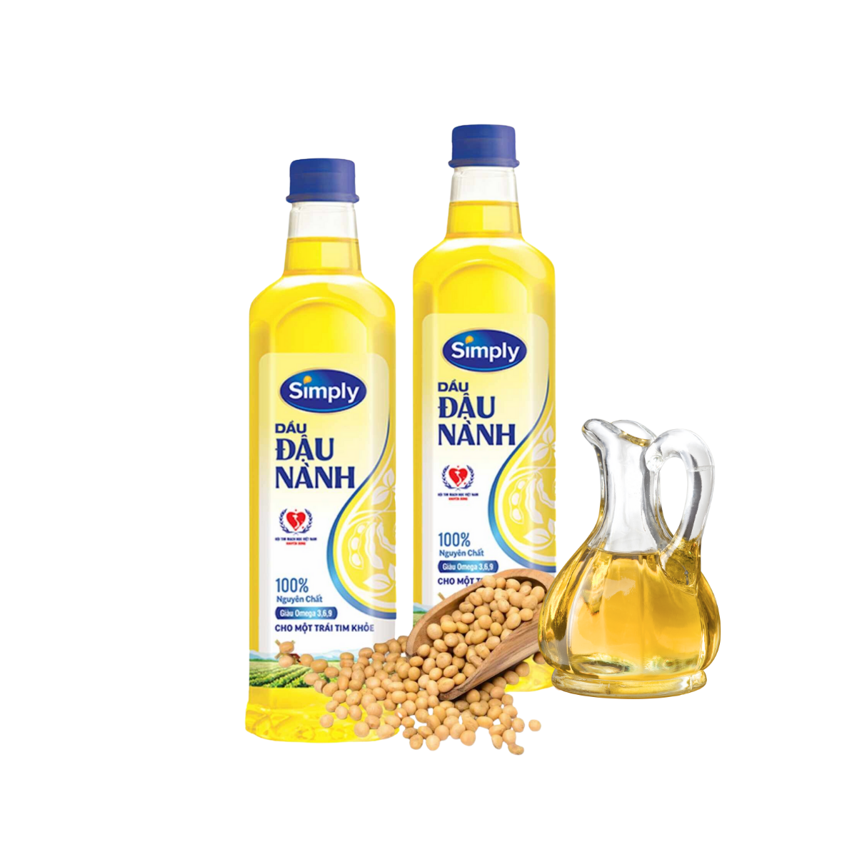 Dầu đậu nành Simply 1 lít 1