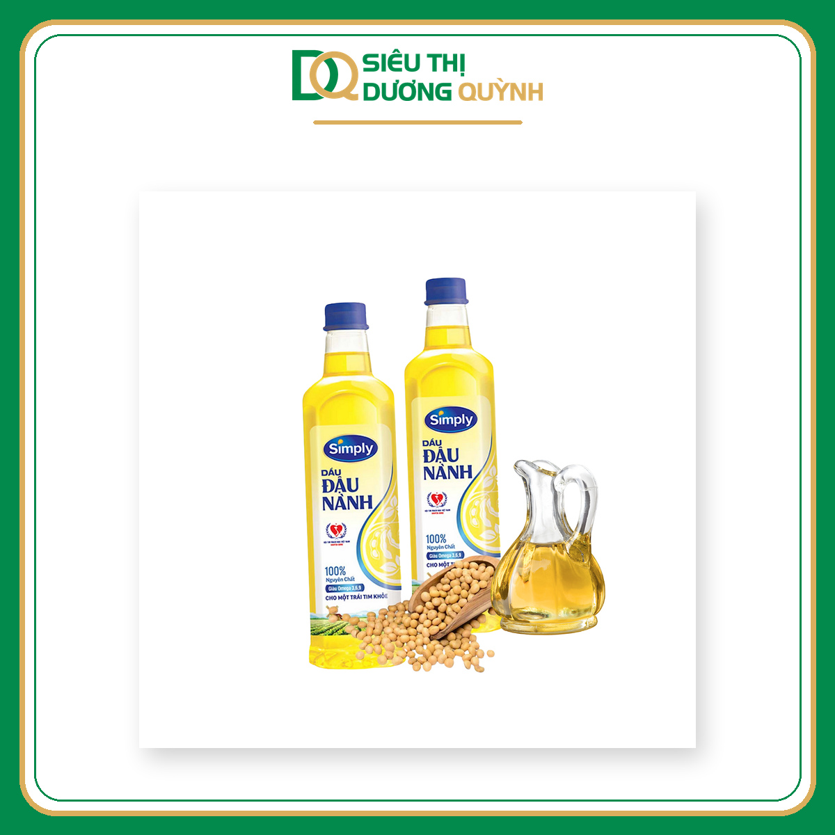 Dầu đậu nành Simply 1 lít