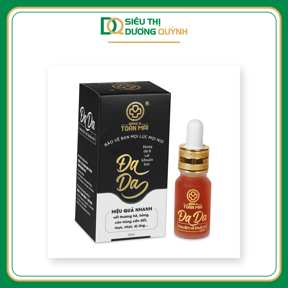 Dung dịch sát khuẩn bôi Đa Da Toàn Mai 10ml