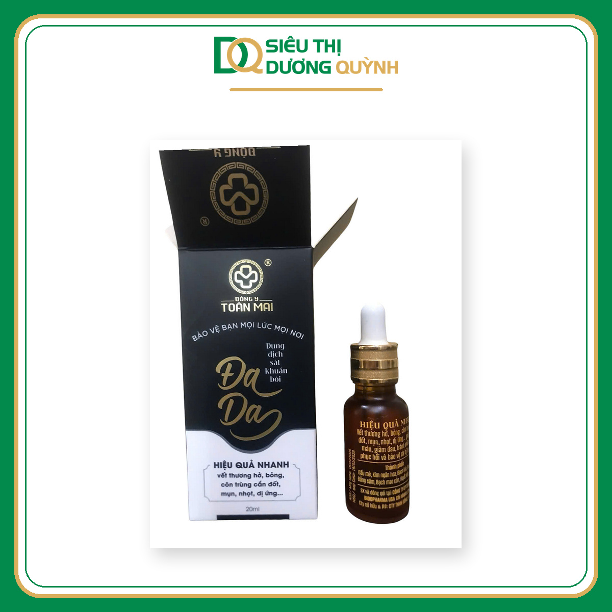 Dung dịch sát khuẩn bôi Đa Da Toàn Mai 20ml