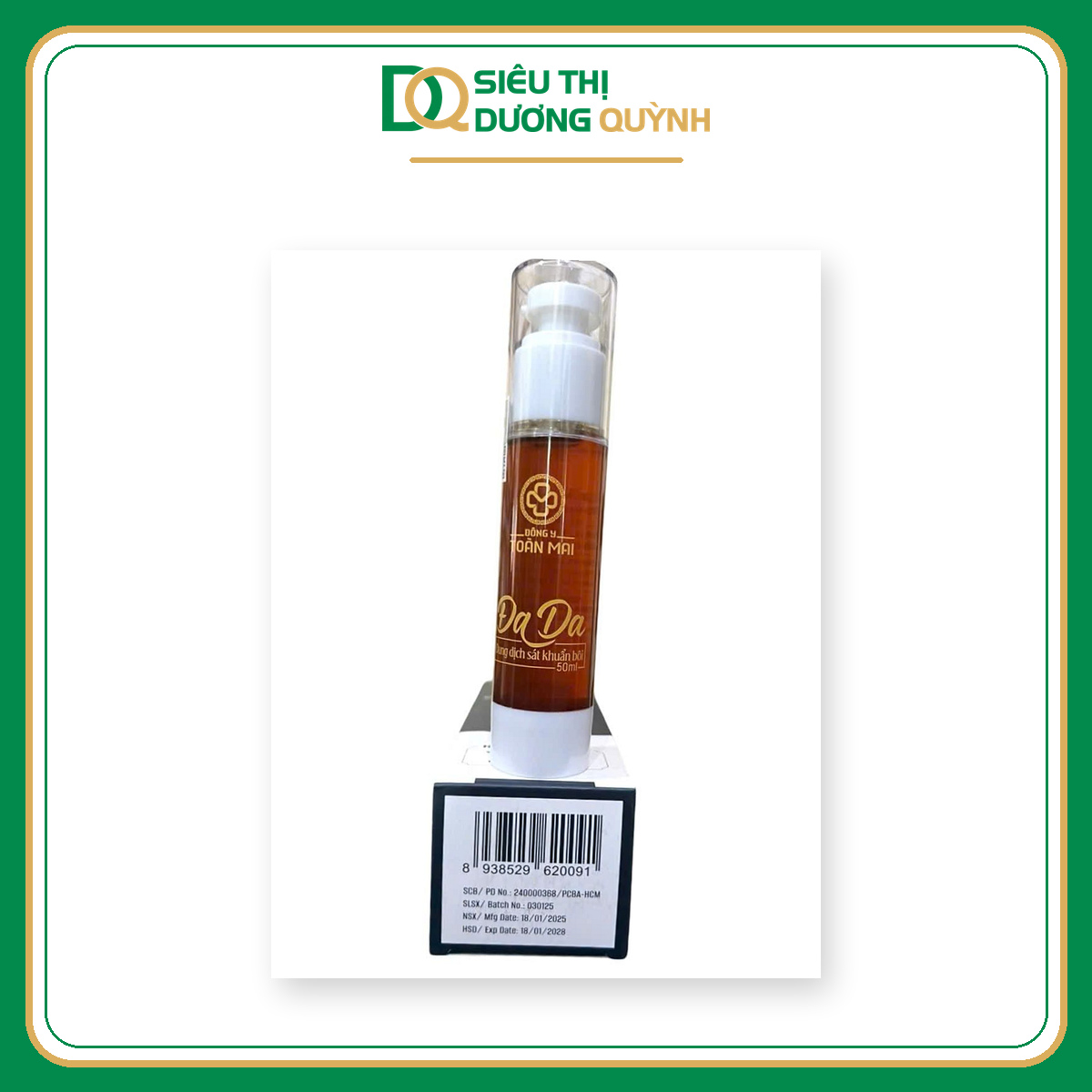 Dung dịch sát khuẩn bôi Đa Da Toàn Mai 50ml