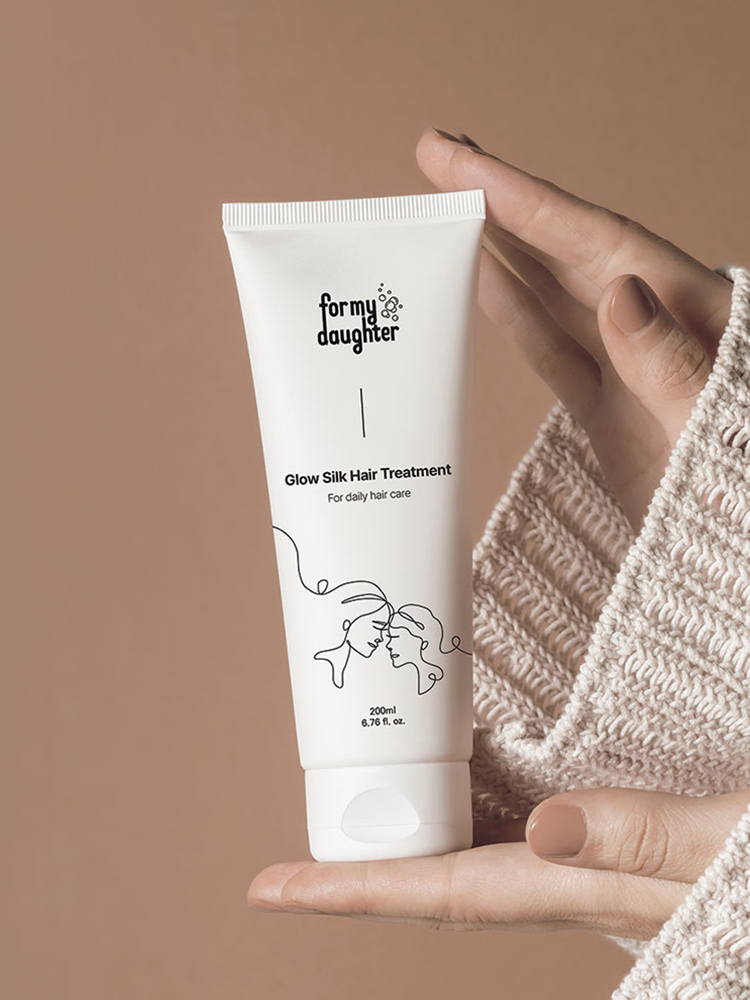 Kem ủ tóc For My Daughter Glow Silk Hair Treatment 200ml 1