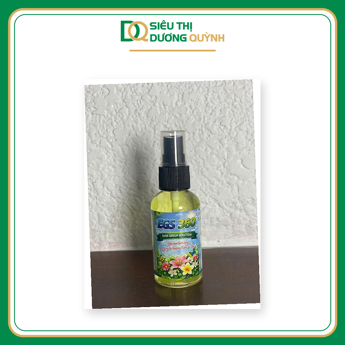 EGS360 Xịt khử mùi 60 ml