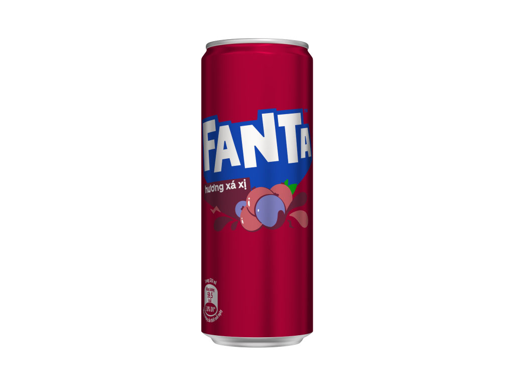 Fanta Xá Xị Lon 320ml 1
