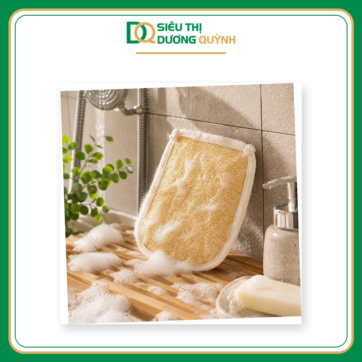 GĂNG TAY XƠ MƯỚP 1 MẶT XƠ 15*20CM