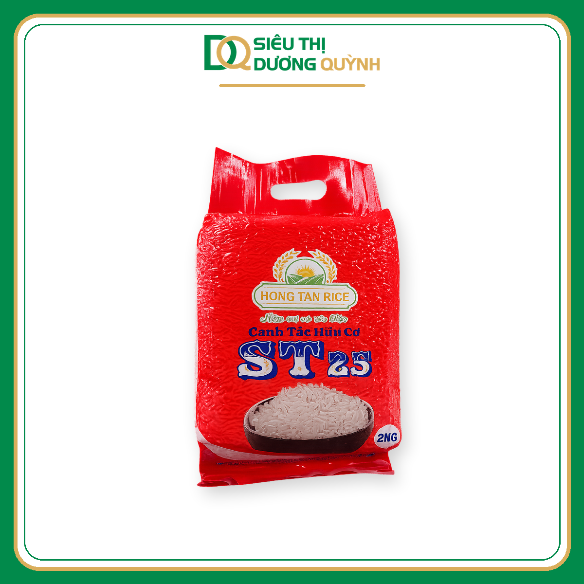 Gạo ST25 Hồng Tân 2kg