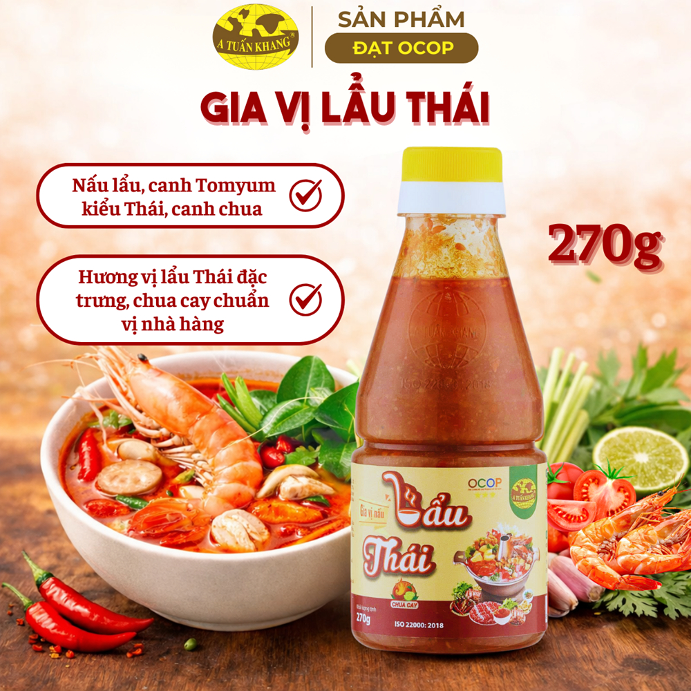 Gia vị lẩu Thái A Tuấn Khang 270g 1