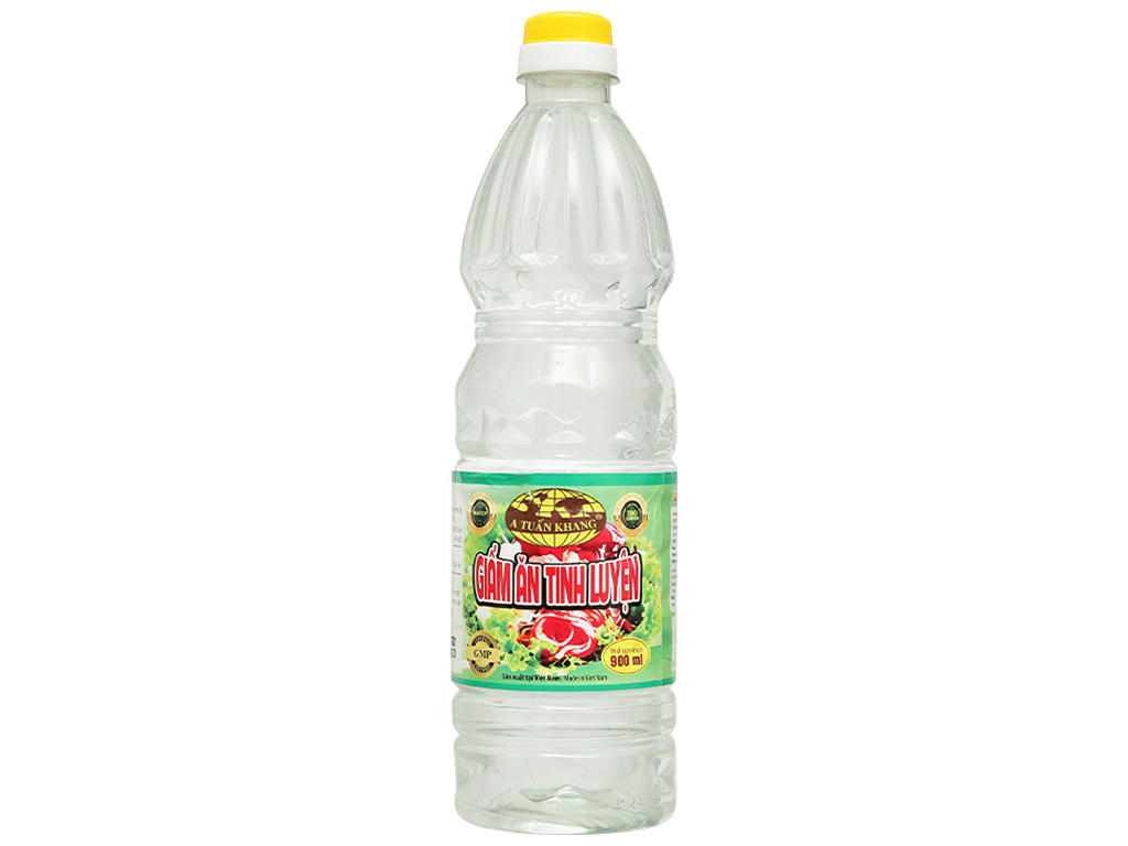 Giấm ăn tinh luyện A Tuấn Khang 900ml 1