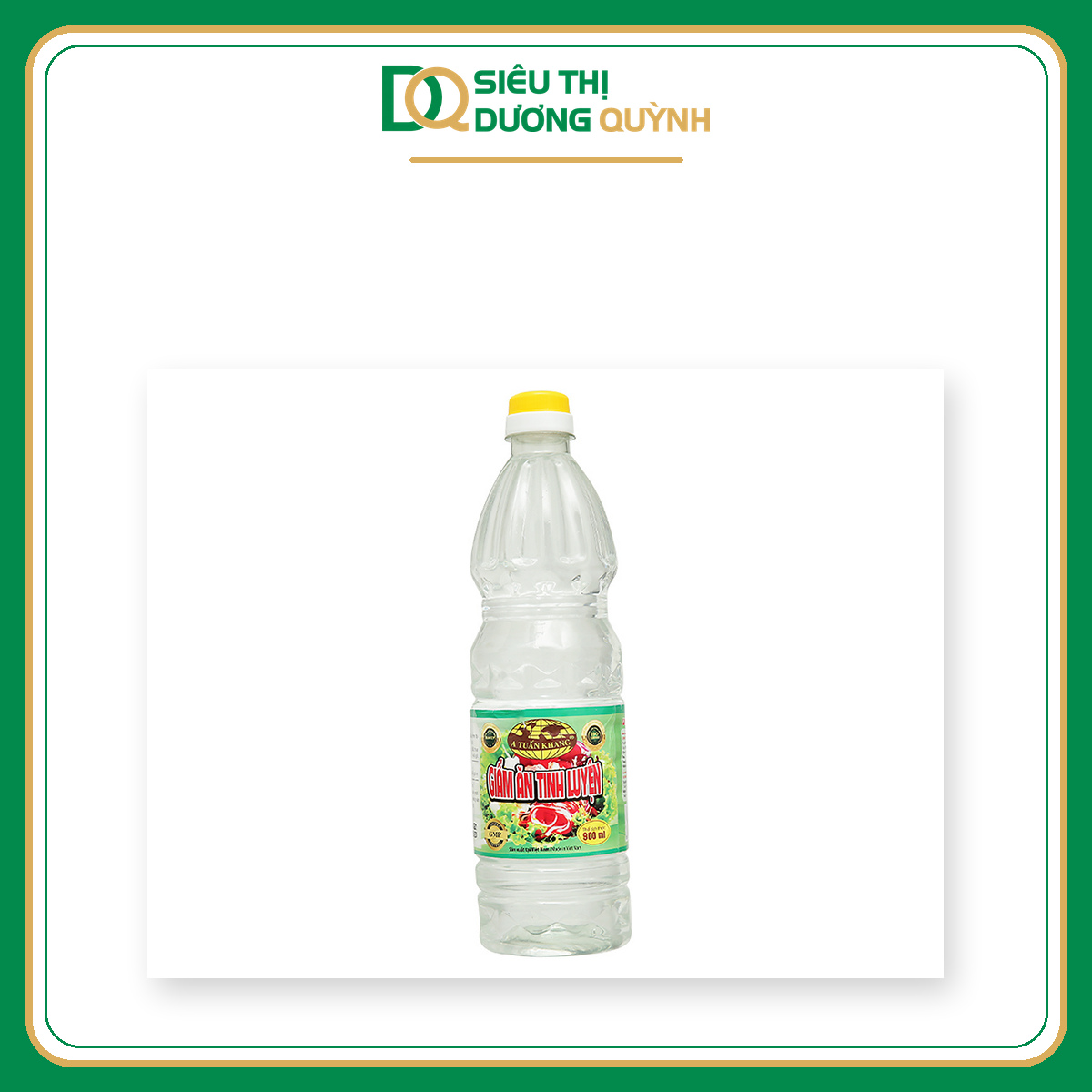 Giấm ăn tinh luyện A Tuấn Khang 900ml