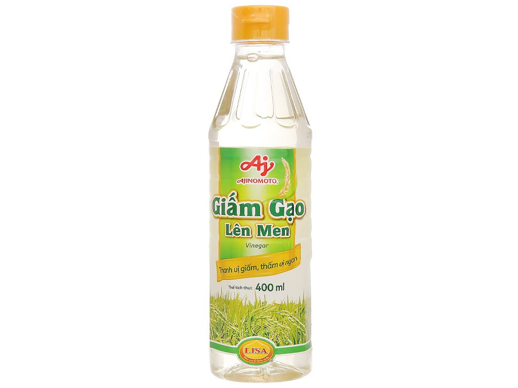 Giấm gạo lên men Ajinomoto 400ml 1