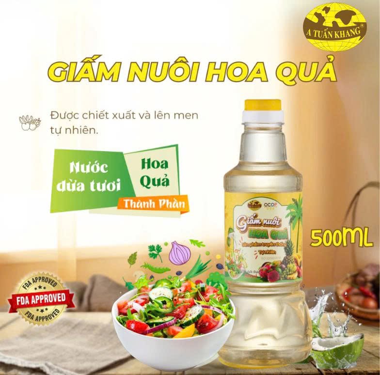Giấm Hoa Quả 500ml 1