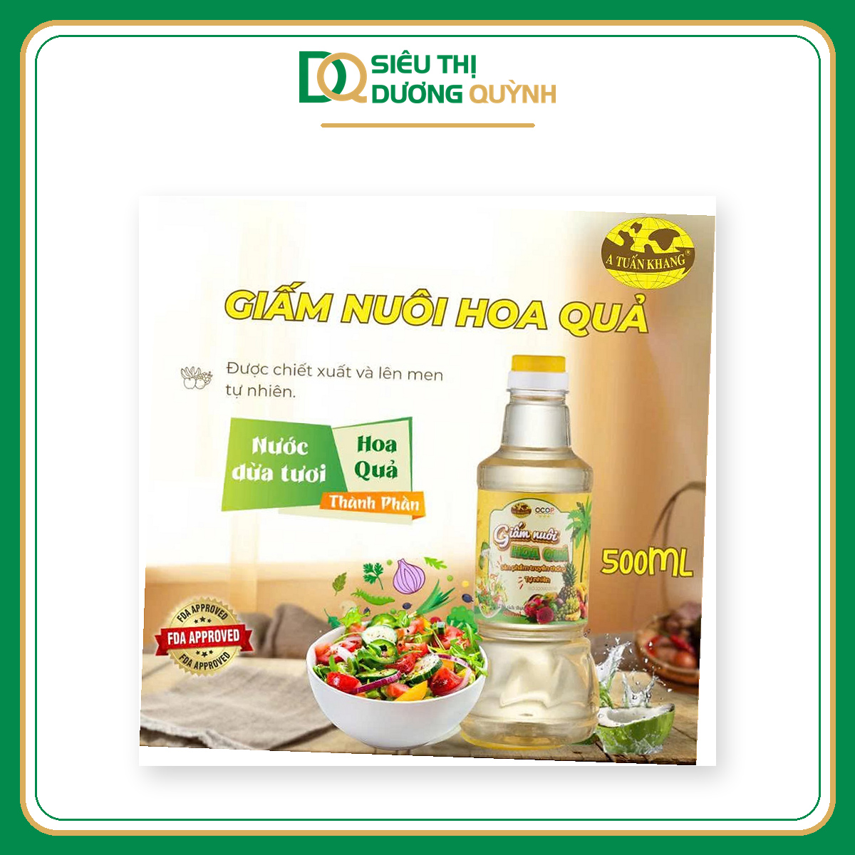 Giấm Hoa Quả 500ml