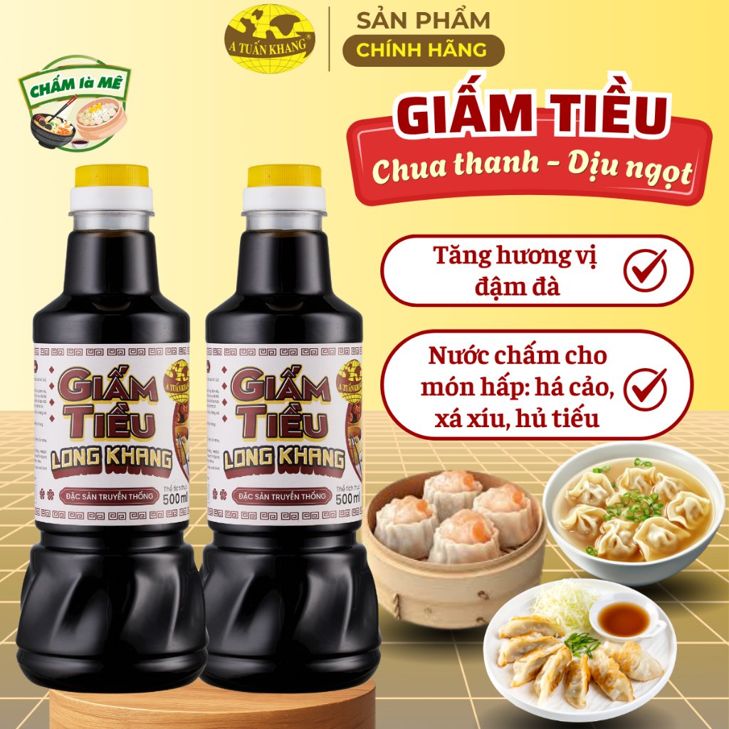 Giấm Tiều Long Khang 500ml 1