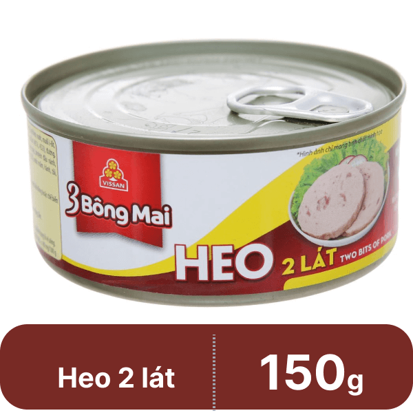 Heo 2 lát 3 Bông Mai Vissan 150g 1