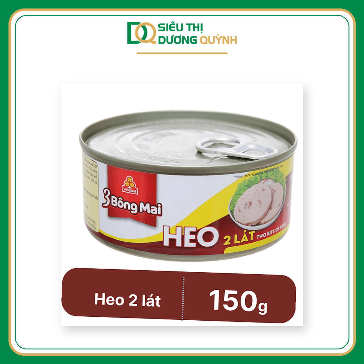 Heo 2 lát 3 Bông Mai Vissan 150g
