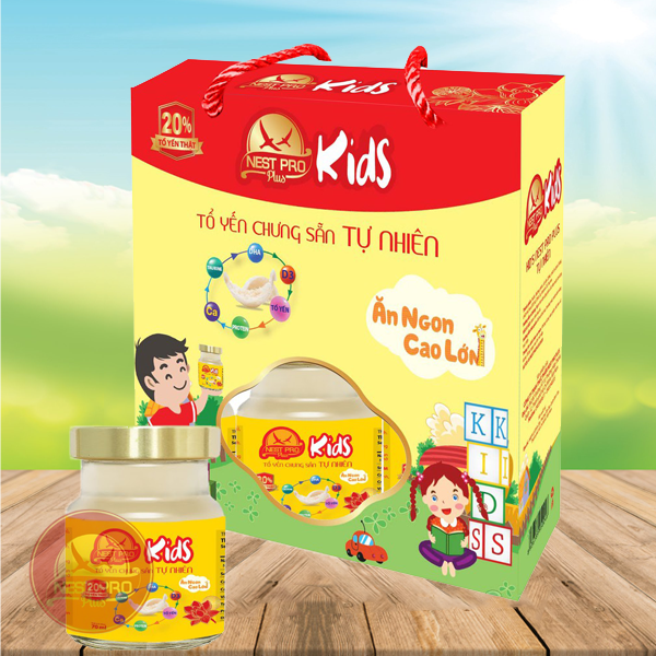 Hộp Yến Kids Nest Pro Plus (20% yến)