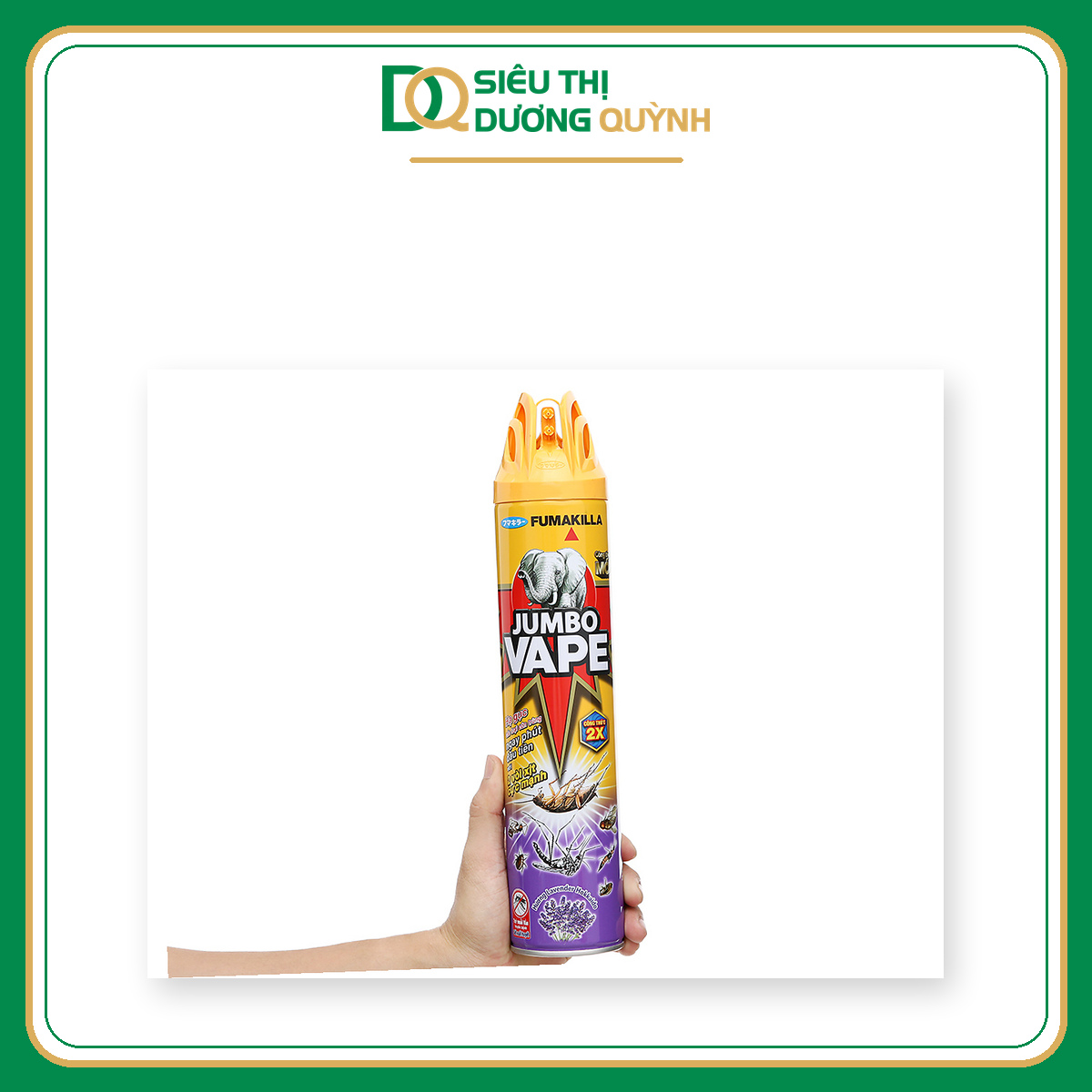 Bình xịt côn trùng Jumbo Vape G3 hương Lavender Hokkaido 600ml