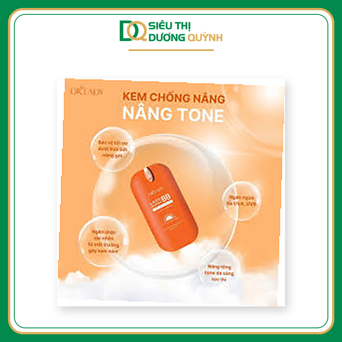 Kem chống nắng nâng tông Dr.Lady Lady Sunny BB SPF50+ PA+++ 50g