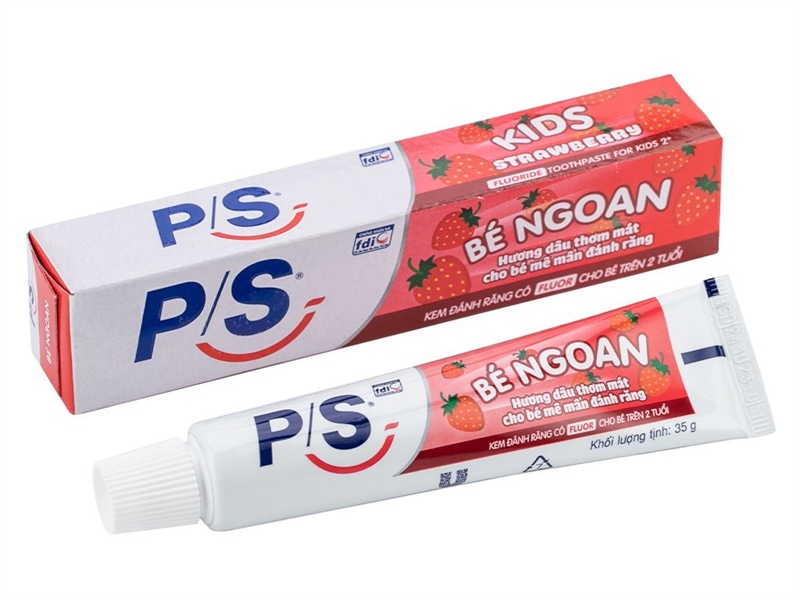 Kem đánh răng bé ngoan hương dâu 35g P/S 1