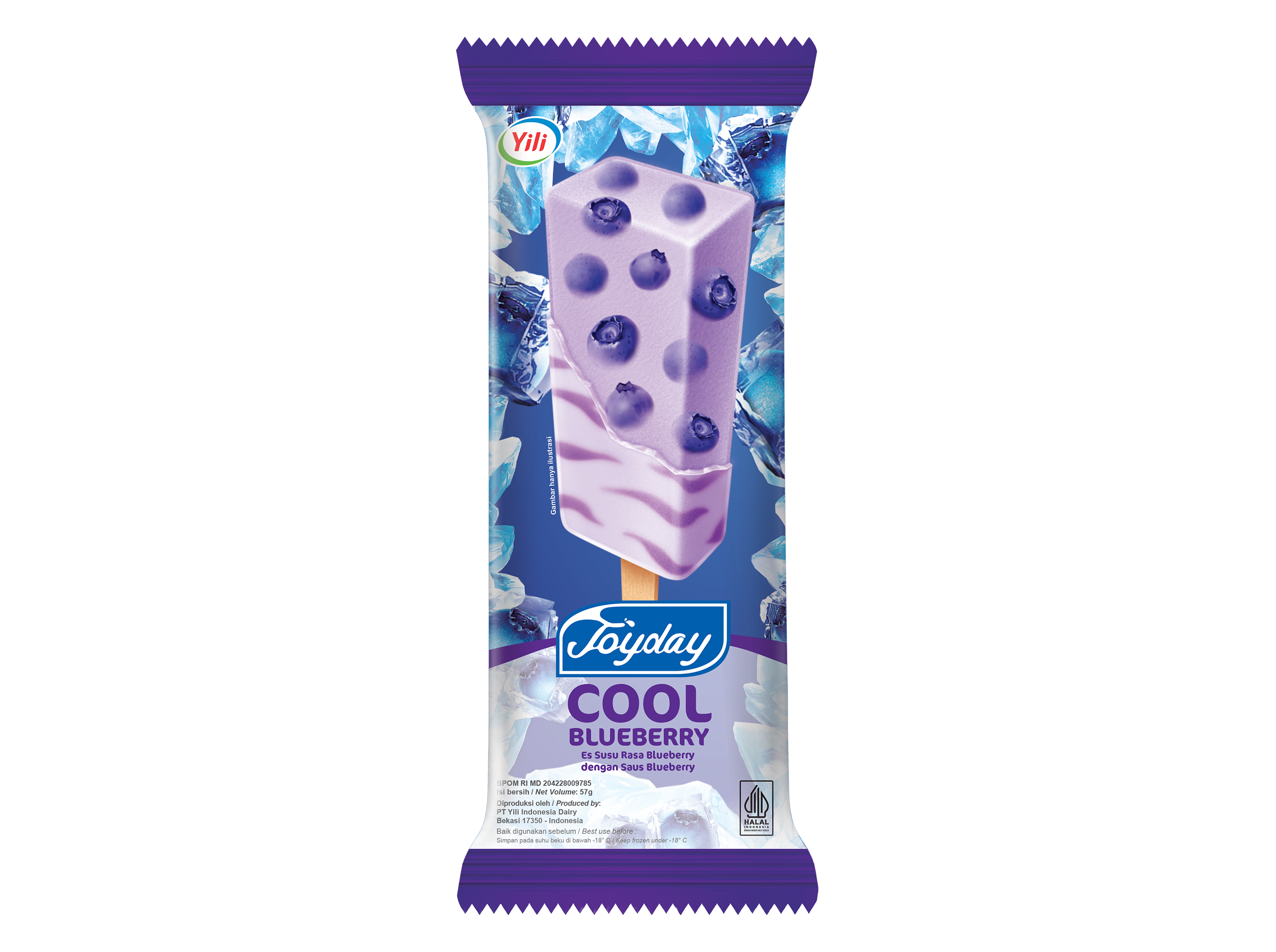 Kem JoyDay Cool Blueberry ( Kem JoyDay Việt Quốc mát lạnh) 1